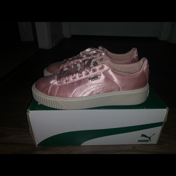 Pink Platform Puma Shoes - Picture 6 of 9